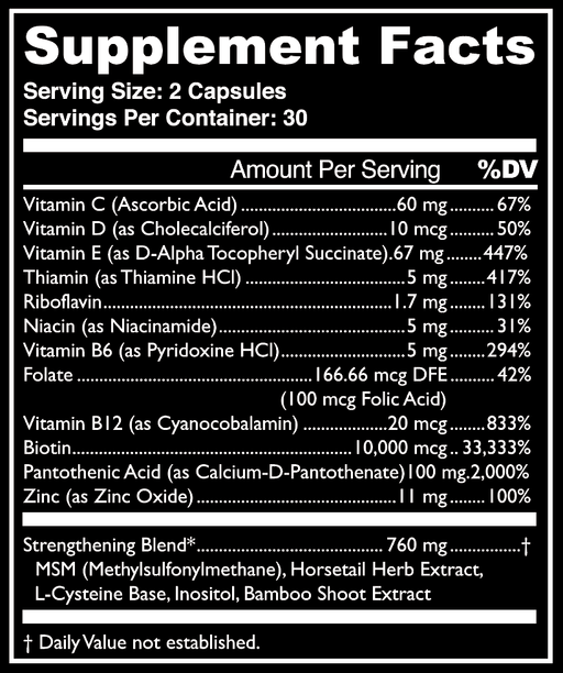 Boss Booster Beard & Hair Supplement