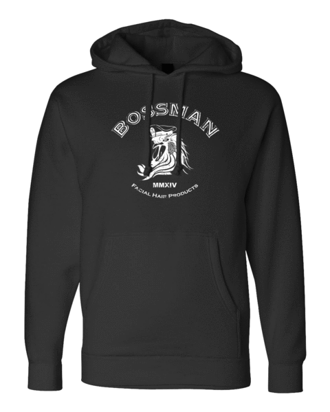 Bossman Black Pull Over Hoodie (Heavy Weight)