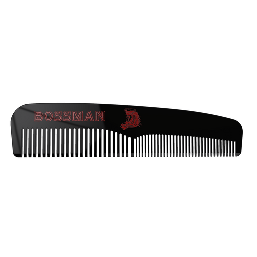 Bossman Set of 3 Acetate Beard, Mustache, Hair Combs