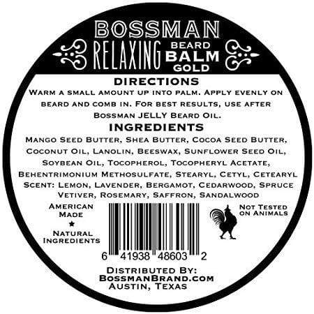 Relaxing Beard Balm - 4 Pack (Magic, Stagecoach, Hammer, Gold)