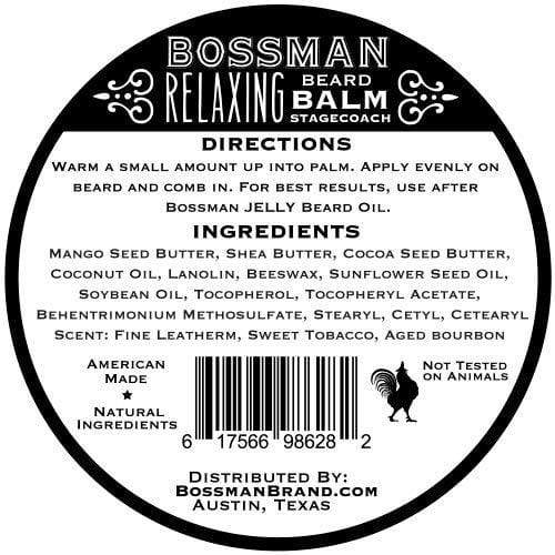 Bossman Relaxing Beard Balm